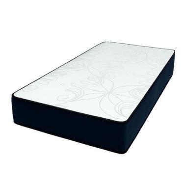 Imagem de Colchão Solteiro Branco , Espuma de Alta Densidade D28 , Medida 88x188