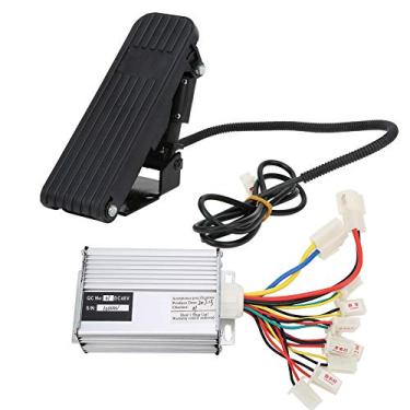 Imagem de KIMISS Controlador de Escova 48V 1000W Com Kit de Pedal para Bicicleta Elétrica, Motocicleta e Triciclo - Construção Em Liga de Alumínio Com Excelente Dissipação de Calor