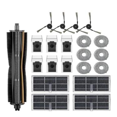 Imagem de Compatible With Dreame X40 Ultra, X40 Pro, S30 Pro Ultra Parts Accessories Main Side Brush Hepa Filter Mop Cloth Dust Bag Replacement(Red)