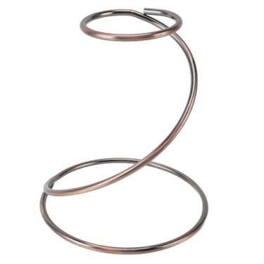 Imagem de TOPINCN Suporte para Gotejador de café, Metal Profissional para Cafeteira, Suporte para Gotejador de café Em Aço Inoxidável, Estação de Reutilizável para Home Bar Hotel (Bronze)