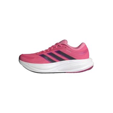 Imagem de adidas Tênis de corrida feminino Response 2, Pink Fusion/Purple Burst/Bliss Pink, 35
