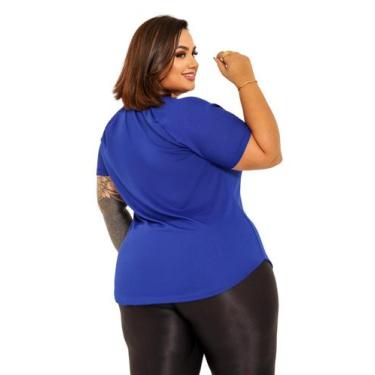 Imagem de Camiseta Plus Size Veste Legging T-shirt em Poliamida DryFit G1 G2 G3 