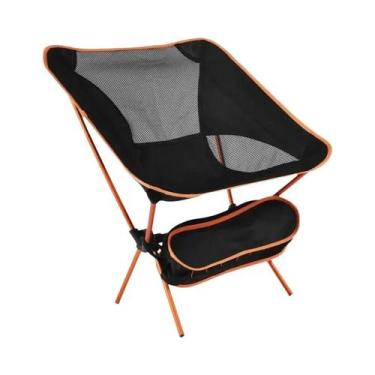 Imagem de Cadeira De Praia Portátil E Dobrável Para BBQ, Viagens, Caminhadas E P