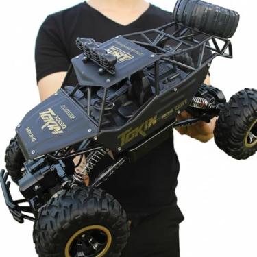 Imagem de Carro OFF ROAD Metal Monster Truck de Controle Remoto, 37CM, para crianças e adultos