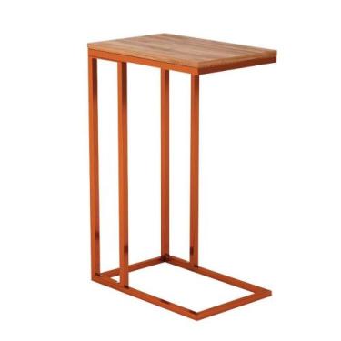Imagem de Mesa Lateral de Apoio Canto Bronze - Ruffino Designer