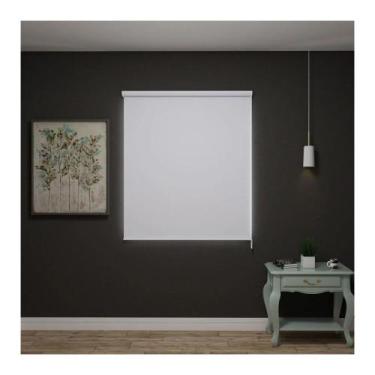 Imagem de Persiana Rolo Blackout Evolux 160x160 Branca