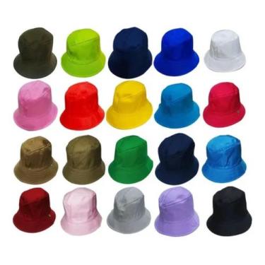 Imagem de Kit 10 chapéus cata ovo modelo bucket charlie brown unissex - Chapéus 