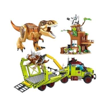 Imagem de Blocos De Montar Dinossauro Jurassic World Parque Animal Cidade Figura