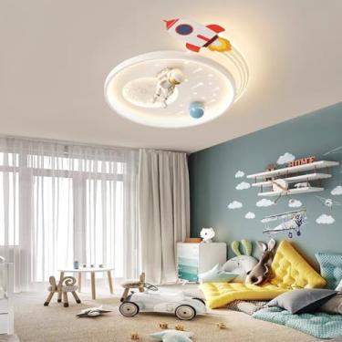 Imagem de Luminária de teto moderna em formato de nuvem, com intensidade regulável, criativa e decorativa, em metal branco, estilo desenho animado, ideal para quarto infantil, restaurante, cozinha e e