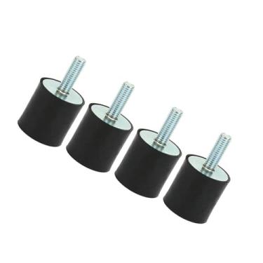 Imagem de Dioche Suportes de Borracha M8 Bobinas Silentblock Antivibração Elementos de Amortecimento para Serviços Pesados ​​para Motores de Compressores de Ar Motores a Gasolina Bombas de água (VD30*30 M8*23)