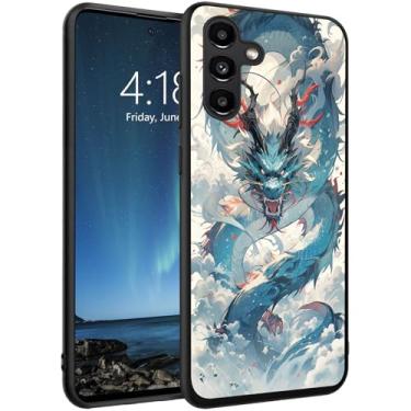 Imagem de DSRGRGFDJ Capa projetada para Samsung Galaxy S26 Plus de 6,7 polegadas, capa de silicone ultrafina, antiarranhões e à prova de choque - Dragão