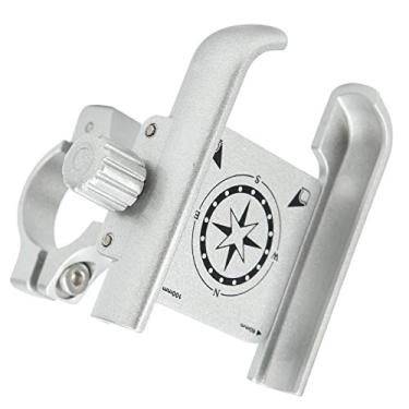 Imagem de SPYMINNPOO Suporte de Telefone -P40 Ajustável de 360 ​​graus para Scooter de Bicicleta de Motocicleta, Clipe de Suporte de Telefone de Equitação Seguro para Telefones de 2,4-3,9 pol. de Largura,