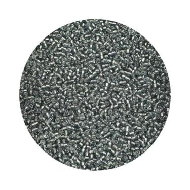 Imagem de Miçangas De Vidro Prateadas Internas 2mm 1500pcs 18g Para DIY Pulseira