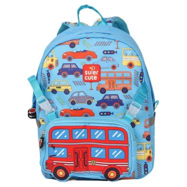 Imagem de Supercute Mochila 3 Em 1 Onibus 35x28x14cm
