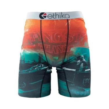 Imagem de Cuecas Boxer Masculinas plus Size Em Malha Respirável ETHIKA, Roupa De