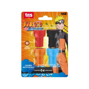 Imagem de Carimbo autotintado naruto cart 4 un