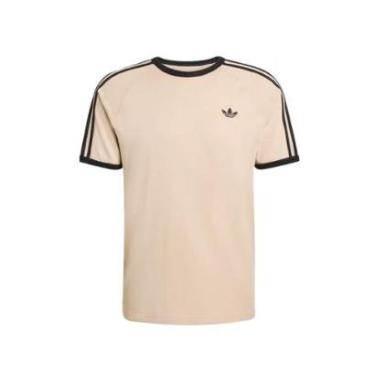 Imagem de Camiseta Adidas Três Listras Bege-Masculino