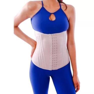 Imagem de Cinta modeladora 16 barbatanas, 3 fechos e 6 proteções internas - HL m