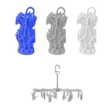 Imagem de Varal Guarda-Chuva Com 16 Prendedores Sortidos - Clean Tech