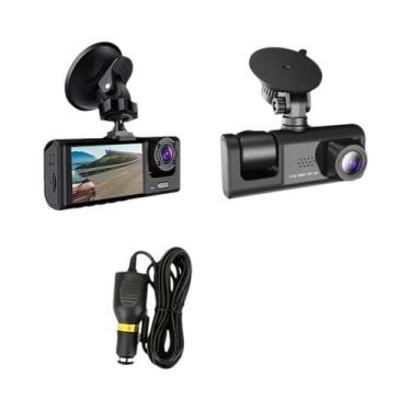 Imagem de Câmera Veicular 1080P HD WIFI Com 2/3 Câmeras, Visão Frontal E Traseir