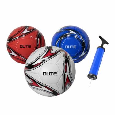 Imagem de Kit 3 Bolas de Tamanho Oficial Futebol Volêi e Basquete Com Bomba Linha Premium M5 Armarinhos