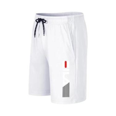 Imagem de Shorts Masculinos De Corrida Em Malha Respirável De Secagem Rápida Par