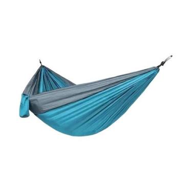 Imagem de Rede De Camping Portátil Em Nylon Com 2 Correias Para Árvores, Ideal P