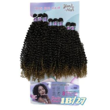 Imagem de Cabelo Deusa Cacheado Fibra Premiun 8pcs 280gr - D&D Commerce, 1B-27