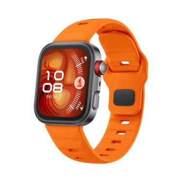 Imagem de Pulseira Esportiva De Silicone Respirável Para Huawei Watch Fit 4 Pro/