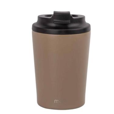 Imagem de Copo Térmico Inox 240ml Com Tampa Vedada Isolamento Vácuo e Embalagem 