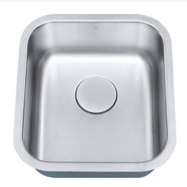 Imagem de Cuba de Embutir Aço Inox 1mm Escovado C111 41,1x45,7x17,8 Cm