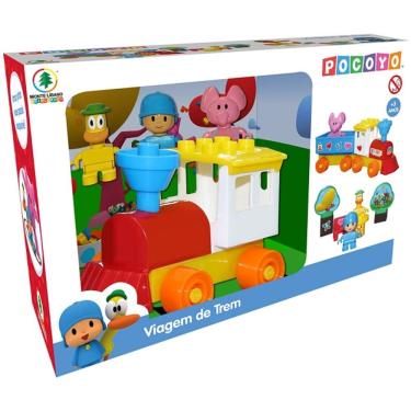 Imagem de Blocos de Montar Pocoyo Viagem de TREM Monte Libano