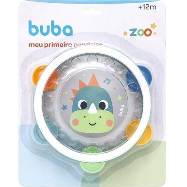 Imagem de Meu Primeiro Pandeiro Brinquedo Educativo Buba Zoo Dino