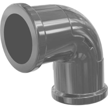 Imagem de Cotovelo com Tampa Vigia Em Pvc S-r Preto 3-4 E015320015 Wetzel Cotovelo com Tampa Vigia Em Pvc