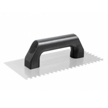 Imagem de Desempenadeira de Aço Dentada com Cabo Plástico 60577 Cortag Desempenadeira de Aço Dentada com C