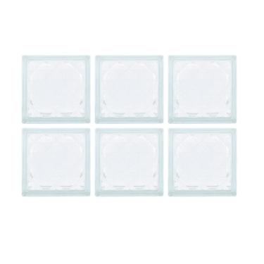 Imagem de Tijolo de Vidro Modaza Jewel 19x19x8cm - 6 Peças