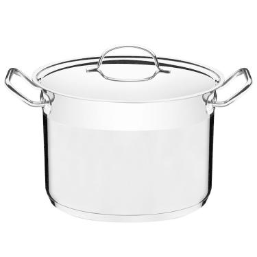 Imagem de Caldeirão Tramontina Professional 24 Cm 7,8 L Aço Inox Fundo Triplo Tampa Plana Satinad...