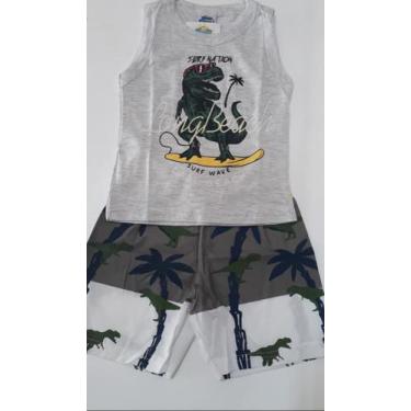 Imagem de Conjunto camisa regata e jhorts estampado - Acc closet 