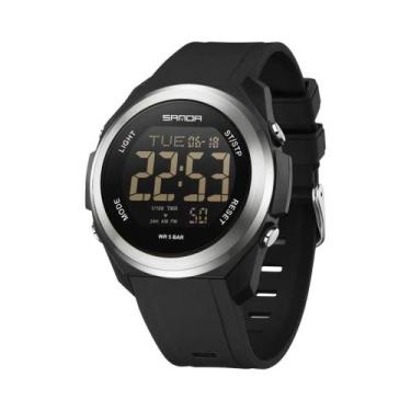 Imagem de Relógio Esportivo Digital À Prova d'Água Para Homens SANDA 2199 2025 M