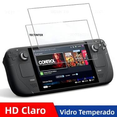 Imagem de Protetores De Tela Steam Deck (2 Pacotes) - Vidro Temperado 9H Anti-Ri