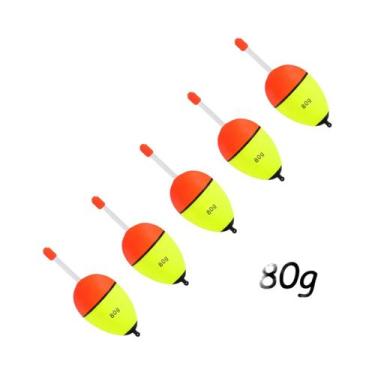 Imagem de Bóia De Pesca Noturna De Alta Visibilidade 5 Peças EVA Com Fita Dupla 