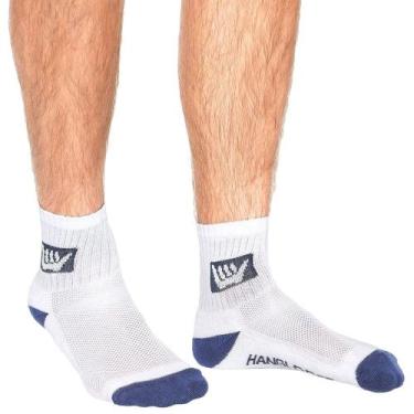 Imagem de Meia Cano Médio Hang Loose, Branco, 39-43