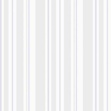 Imagem de Papel De Parede Listrado Lilas Branco Cinza Adesivo Sala