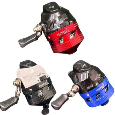 Imagem de 03 Molinetes de Tiro Linha de Pesca No Carretel Spin Cast - albatroz
