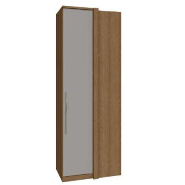 Imagem de Guarda Roupa Modulado 01 Porta 234cm Canto Reto Setiba - Móveis Rimo, 