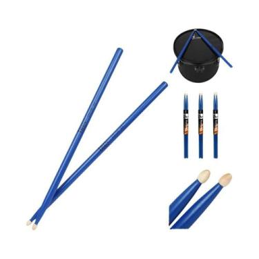 Imagem de Baquetas De Madeira Sólida 5A IRIN Para Bateria Jazz, Instrumento Musi
