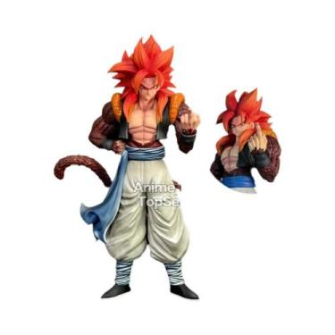 Imagem de Anime Dragon Ball Figura Super Saiyan 4 Son Goku Estátua Coleção PVC M