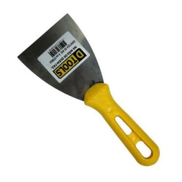 Imagem de Espátula De Aço 8cm - Ideal Para Aplicação De Massa E Rejunte - DTOOLS