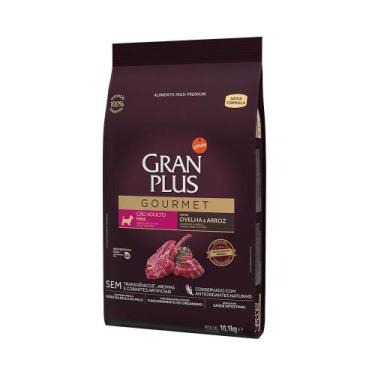 Imagem de Ração Seca GranPlus Gourmet Ovelha & Arroz para Cães Adultos Portes Mi