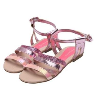 Imagem de Sandalia Infantil Menina Pé Com Pé Amarillis 37188-Feminino